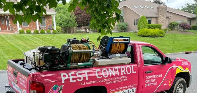 Pops Pest Control fully equipped service truck